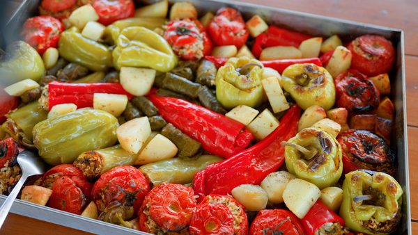 Traditional Cretan food