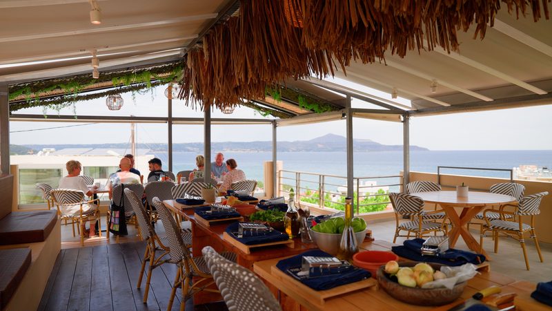 The Cretan Plate terrace